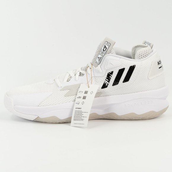 Adidas Dame 8 'Admit One - Cloud White' GY6462 Basketball Sneakers size 10.5 - Picture 5 of 10